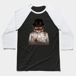 A Clockwork Orange Tabby Baseball T-Shirt